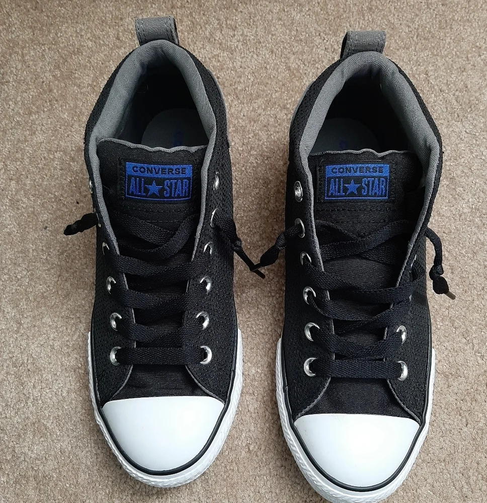 NEW CONVERSE CTAS STREET MID SNEAKERS 5 Junior
